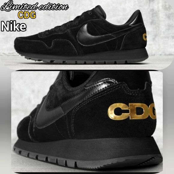Nike Limited Edition CDG Air Pegasus 83 Gold - Picture 1 of 11